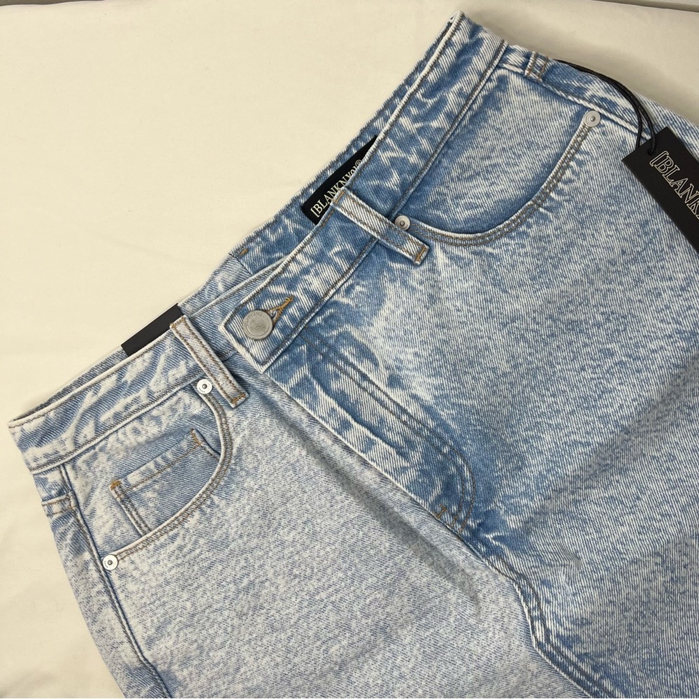 BLANKNYC | Overflap Fly Denim Skirt